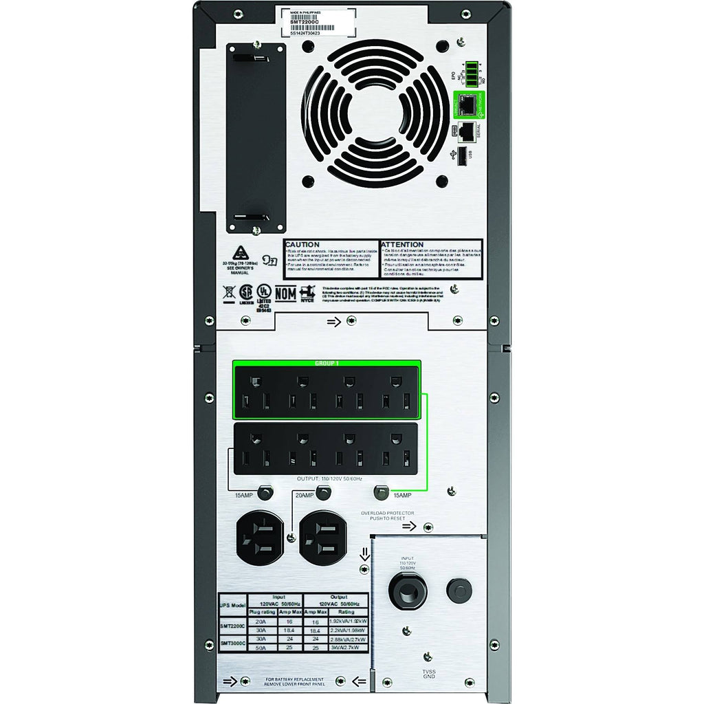 Smart-UPS SMT2200C UPS - 1.98 kW - 2200 VA J66797
