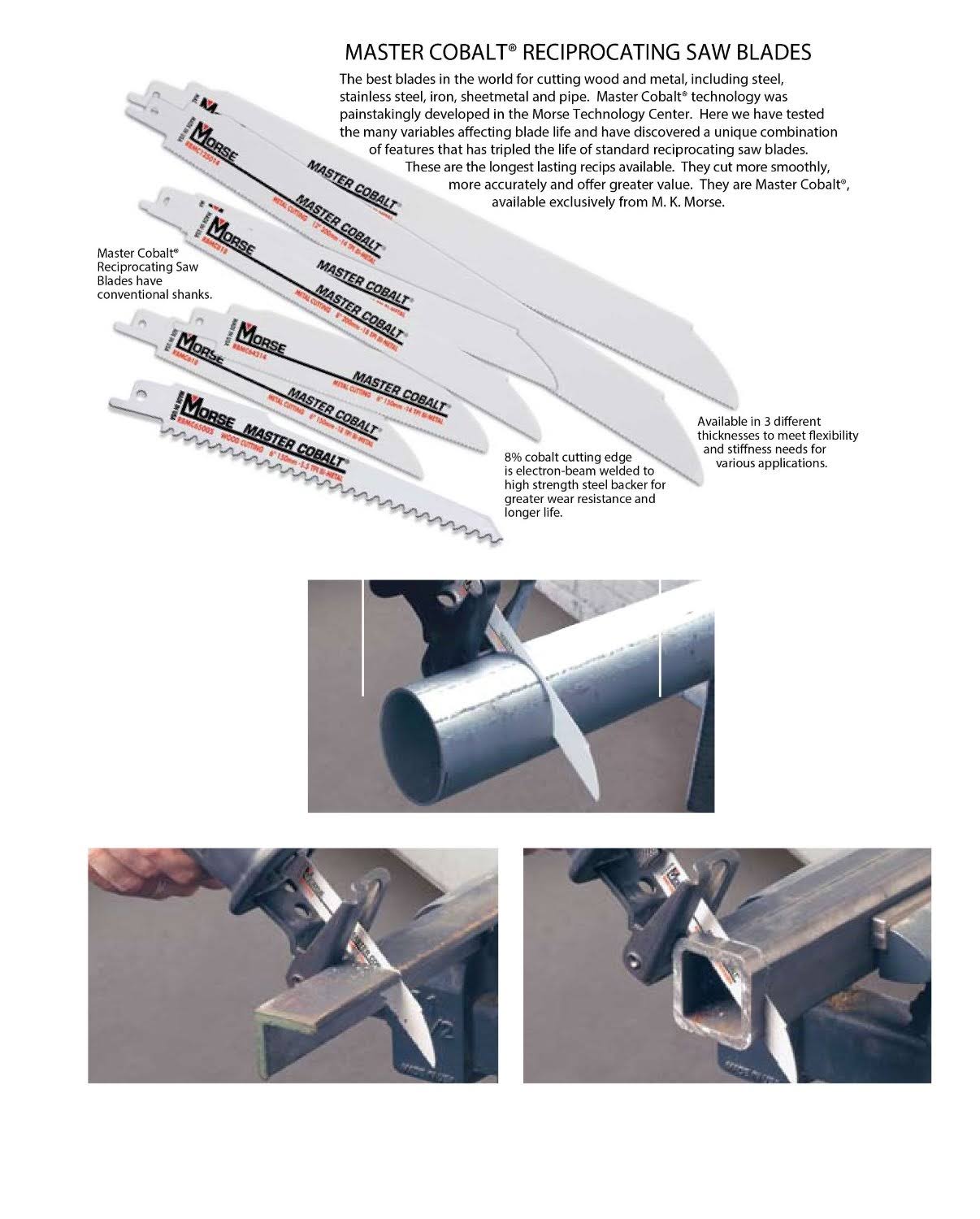 6x22 x .042 x 14tpi Cobalt Reciprocating Saw Blade R494