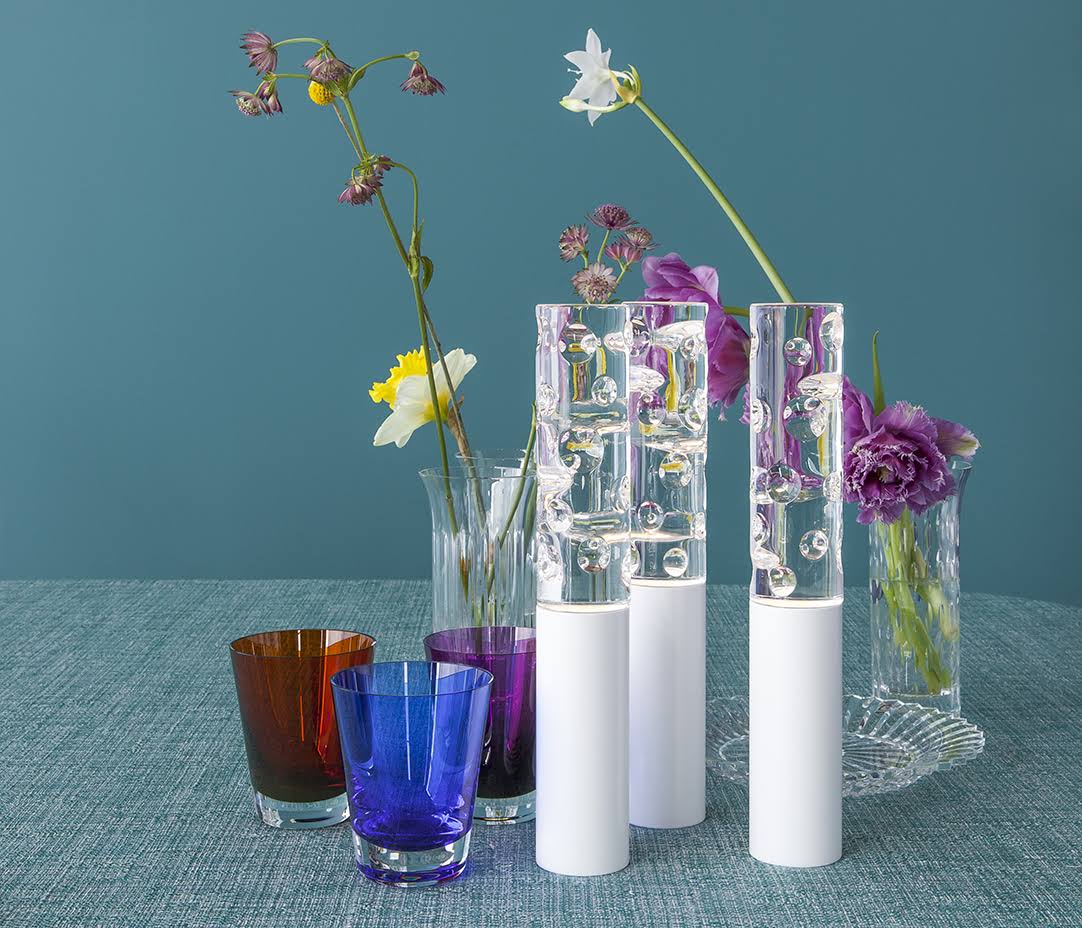 Blue Mosaique Tumbler, Set of 2 T191