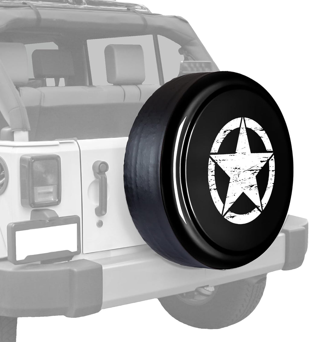 Rigid Tire Cover for Jeep JK Wrangler A906