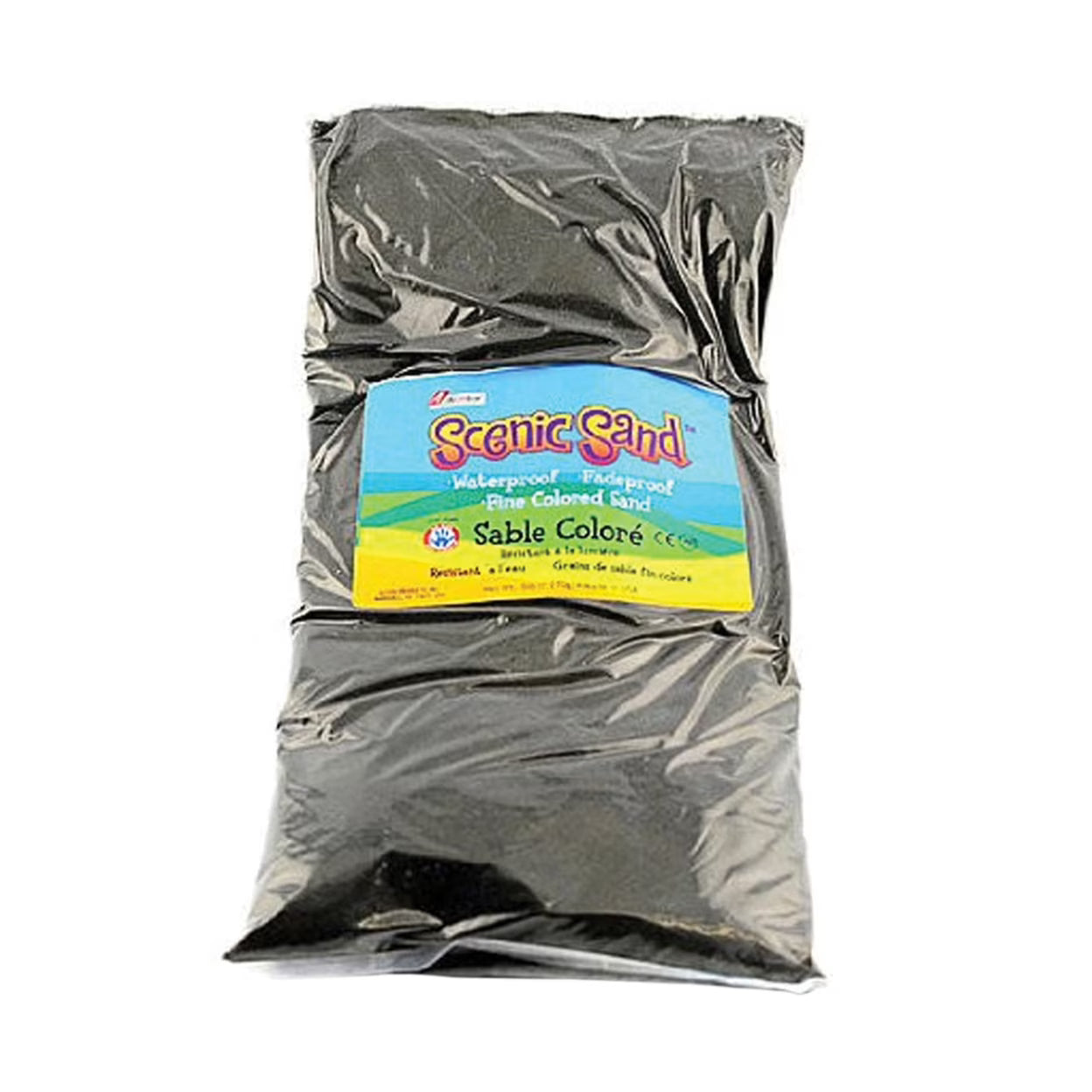 5 lb. Bag of Deep Black Colored Sand Z7805
