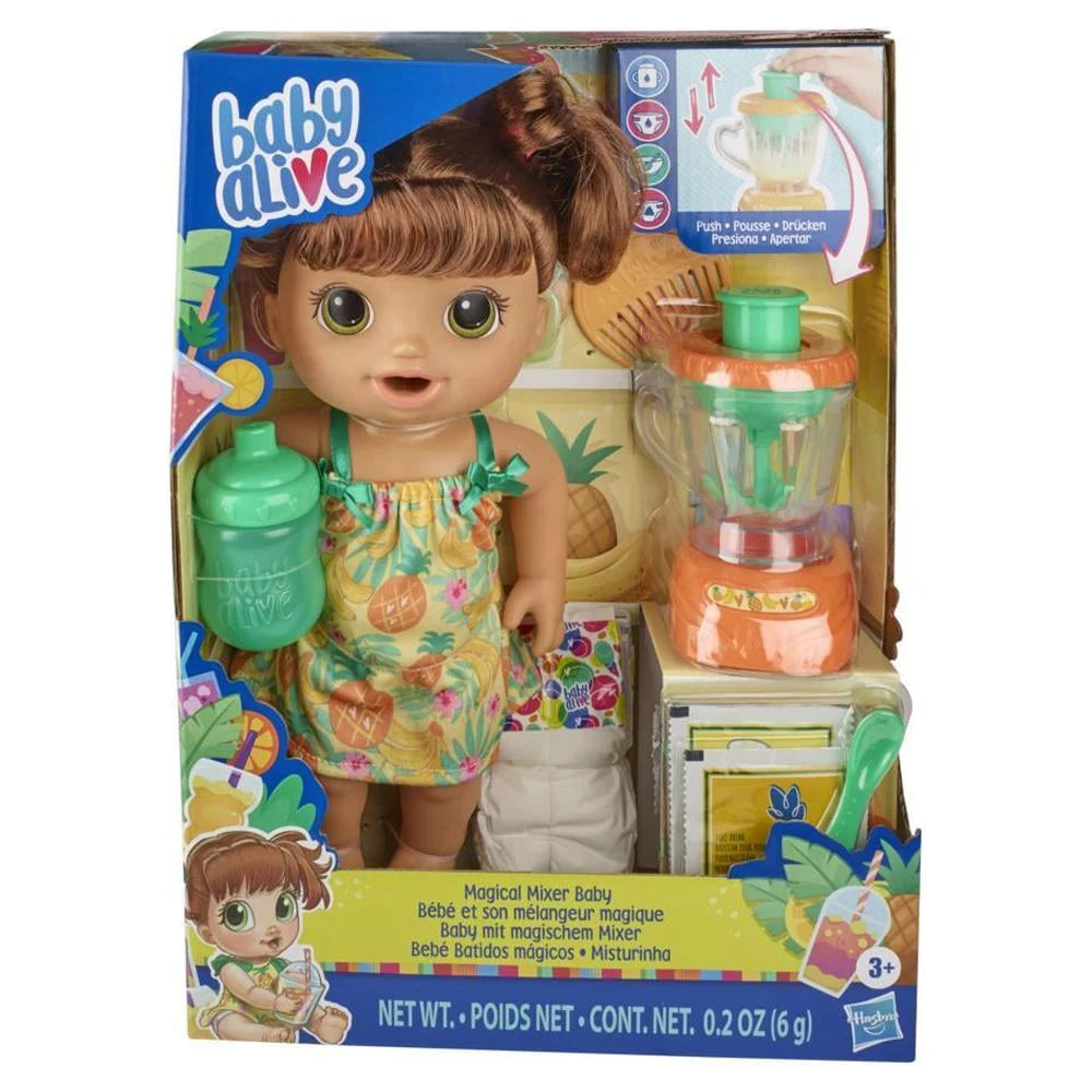 Brown Hair Green Eyes 10-Inch Doll R5991