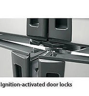 4 Door RV Refrigerator Stainless Steel with Ice Maker P332156