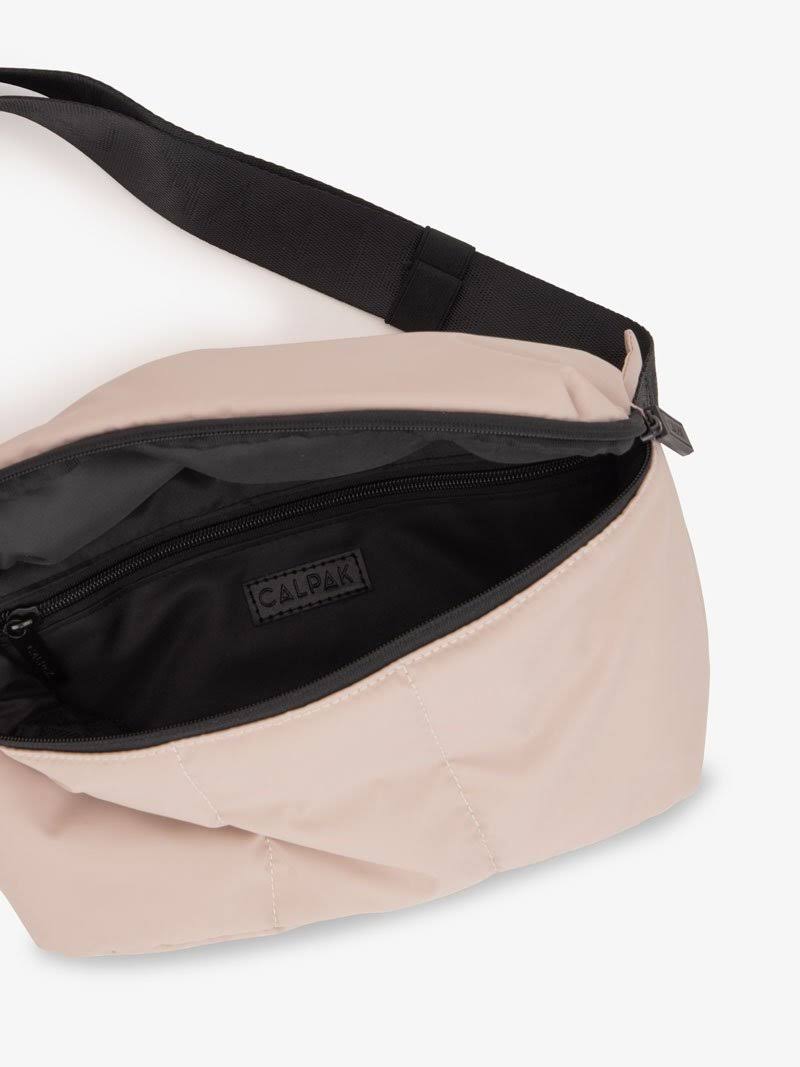 Metallic Silver Belt Bag L89052
