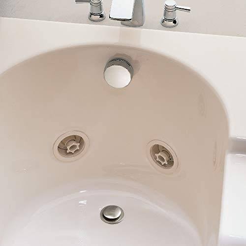 Brushed Nickel Bath Drain Kit with Cable Stopper W526251