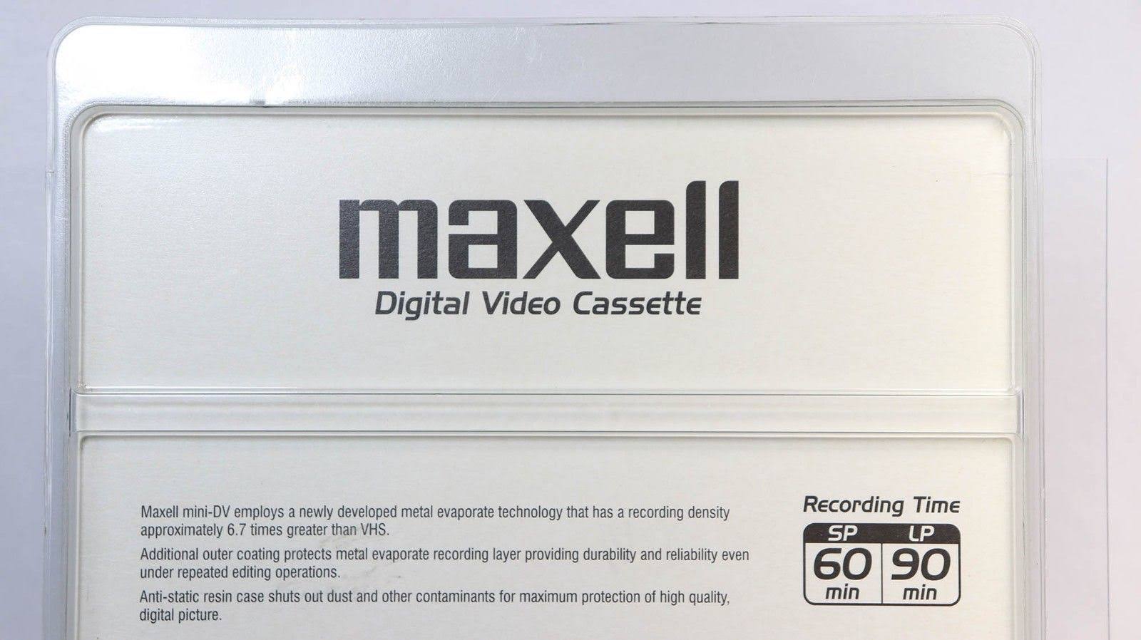 Mini DV 60min Digital Video Cassette 8 Pack O22596