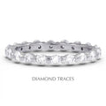 Platinum 950 Bar Setting Eternity Ring G137221