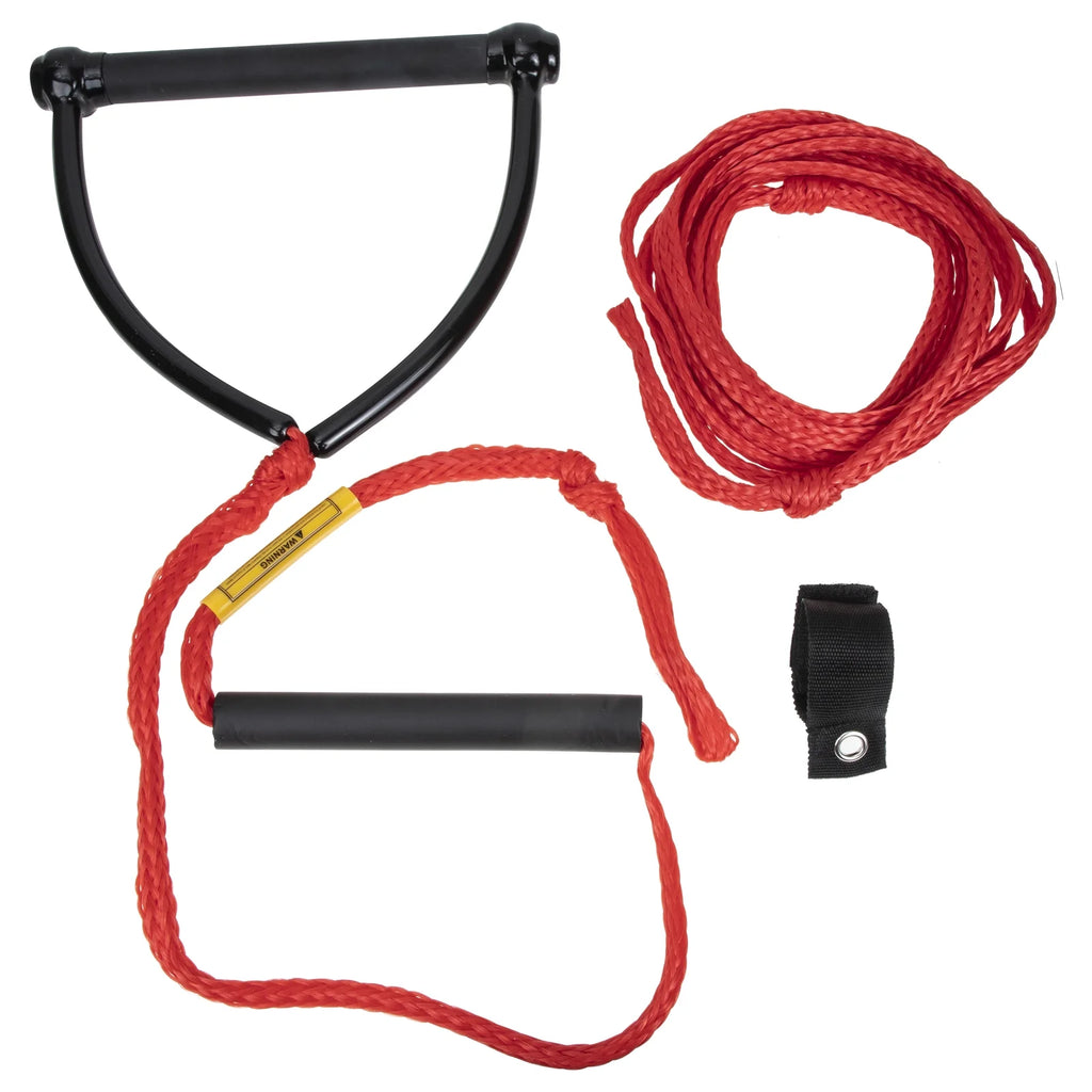 Rope Water Ski Kneeboard Strap Wakeboard Tow Equipment C986406
