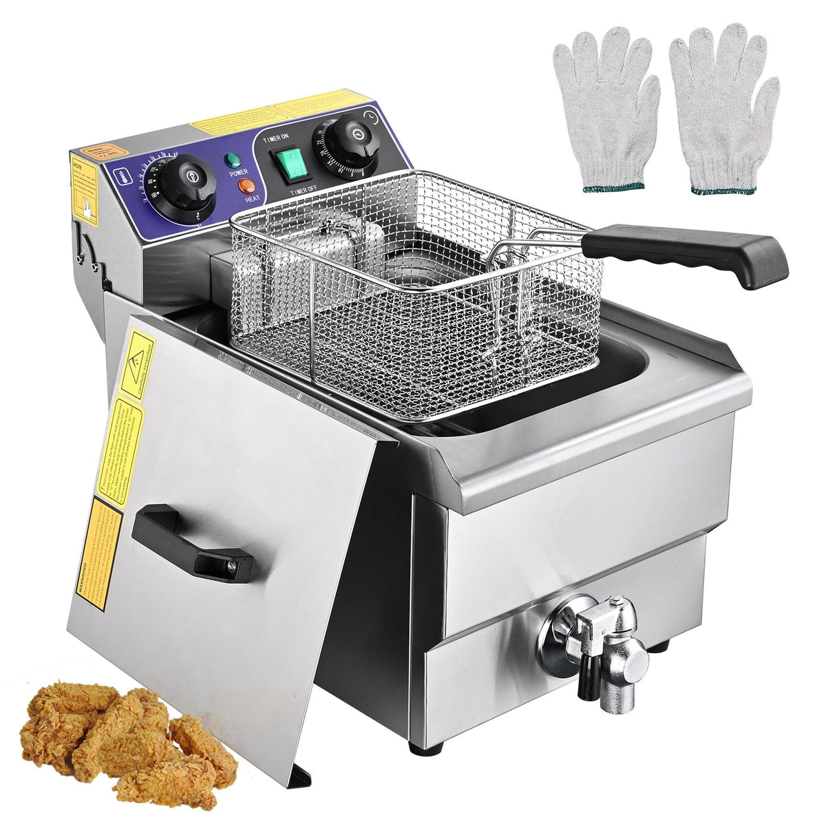 10L Fryer Machine with Timer Function Y997803