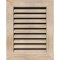 16-in W x 16-in H Vertical Gable Vent Unfinished Smooth Pine V85357