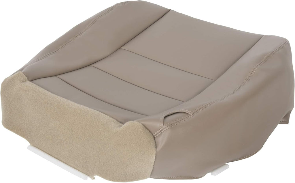 Tan Leather Bottom Seat Cover Pack of 2 T790442