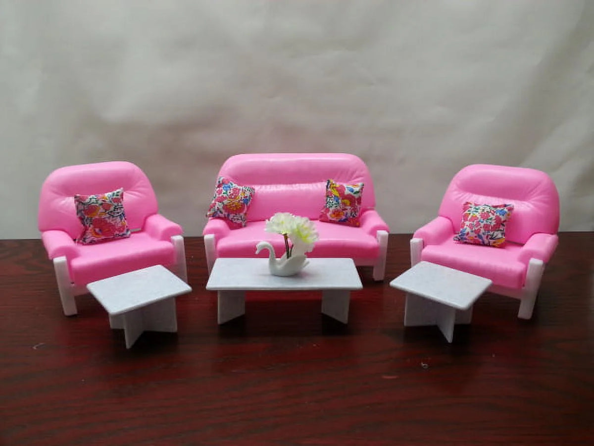 Dollhouse Furniture Living Room Set S5798