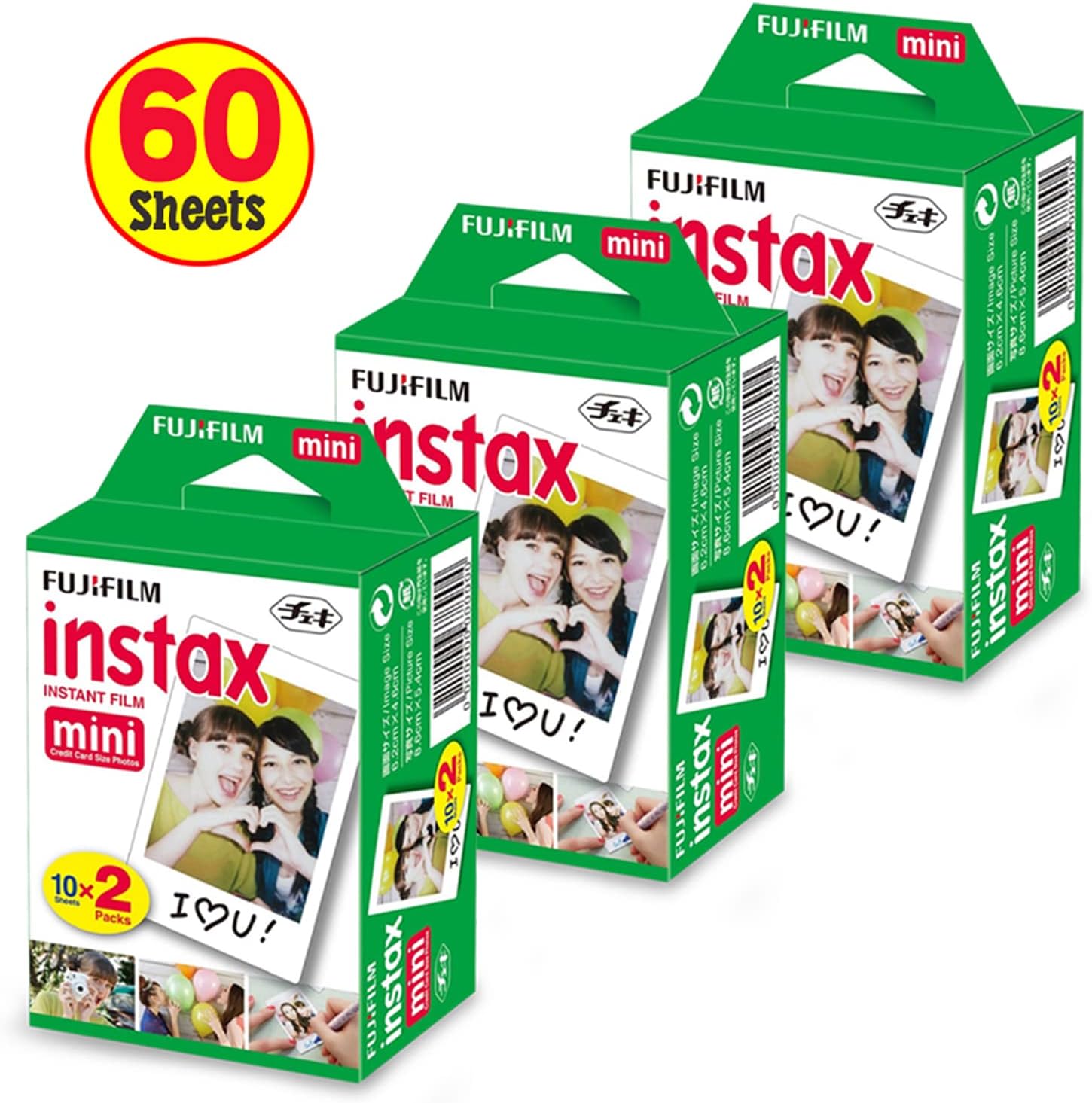40 Photo Sheets Instax Mini Instant Film A17678