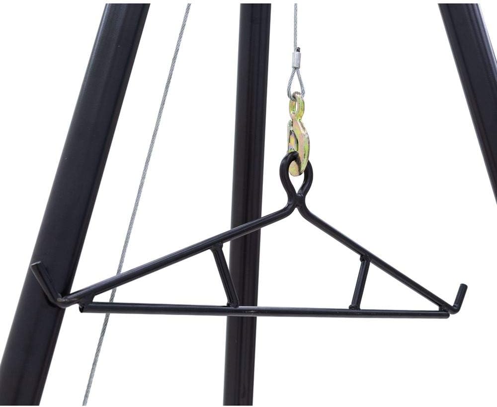 Tripod Game Hoist with Gambrel Q75458