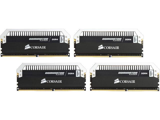 64GB (4 x 16GB) DDR4 3200MHz C16 Memory Kit Q807017