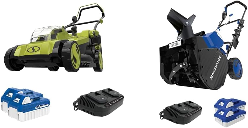 Cordless Mulching Lawn Mower with 11-Gallon Grass Catcher A148