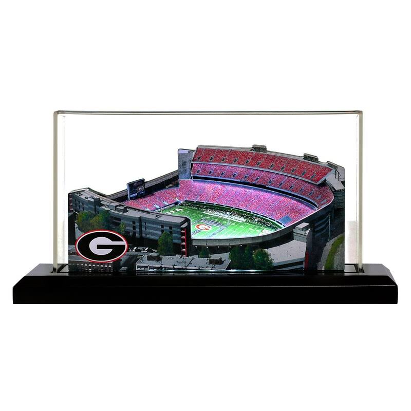 Light Up Stadium with Display Case Z59384