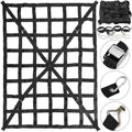 50 x 66 Cargo Net with Cam Buckles & S-Hooks, Heavy Duty Pickup Truck Cargo Net, Pack of 2 X2842