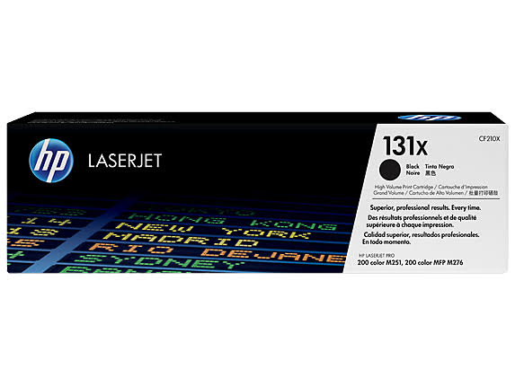HP 131X High Yield Black Original LaserJet Toner Cartridge L753214