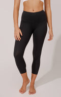 High Waist Capri, XL / Black U467754