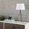 Greyish Black Metal Tripod Lamp X727786