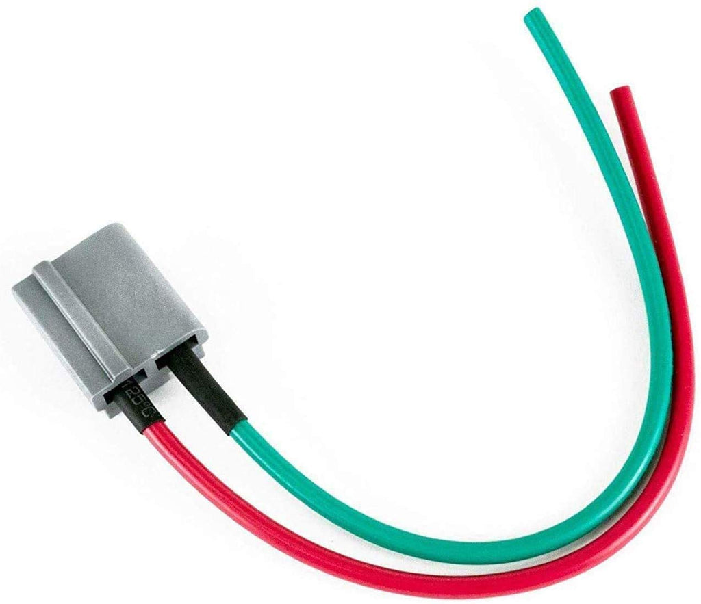 HEI Distributor, 8.0mm Spark Plug Wires, and Battery-Pigtail Harness Kit with Red Cap R516