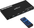 4x4 HDMI Matrix Switch, 4K 60Hz 4:4:4, HDMI 2.0, HDCP 2.2/1.4, 4 in 4 Out C839460