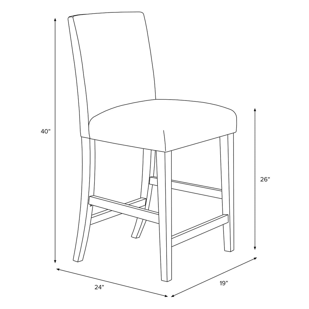 Navy Counter Height Barstool J77589