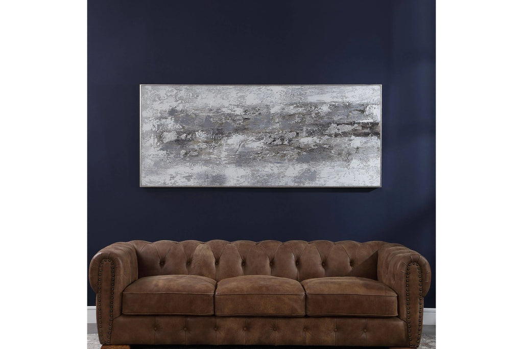 Weathered Stone Hand Painted Canvas O26320