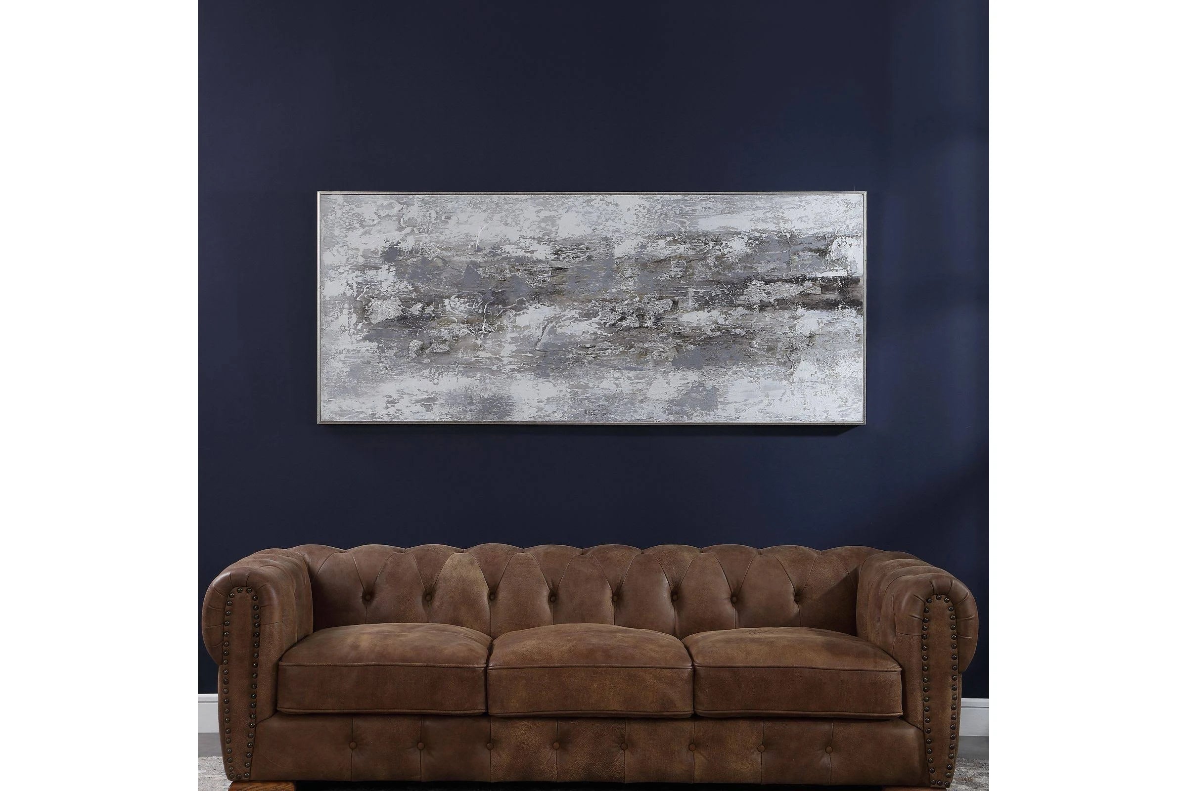 Weathered Stone Hand Painted Canvas O26320