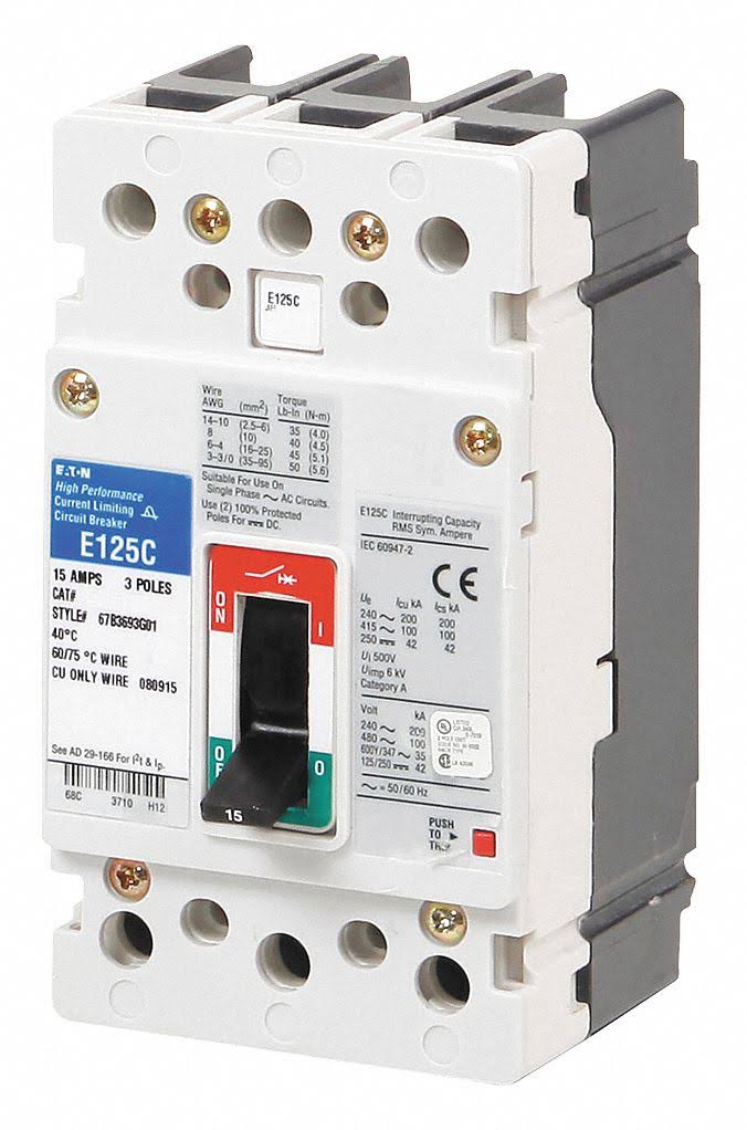 Circuit Breaker, 30A, 3P, 347/600Vac S686