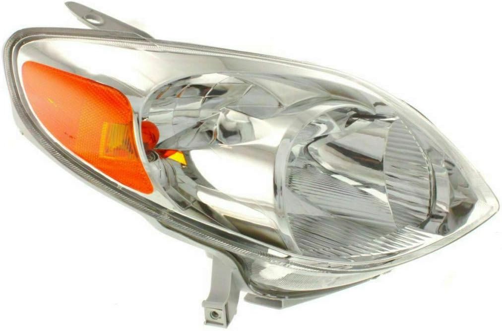 Passenger Side Headlight for Toyota Matrix Z7838