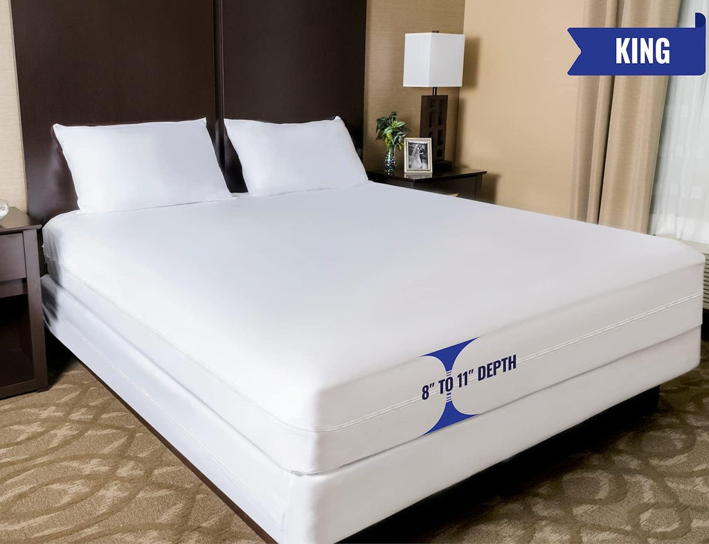 Waterproof Zippered Mattress Protector Bed Cover N175