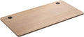 48 x 24 inch Rectangular Solid Wooden Desktop with 2 Cable Management Holes M77995