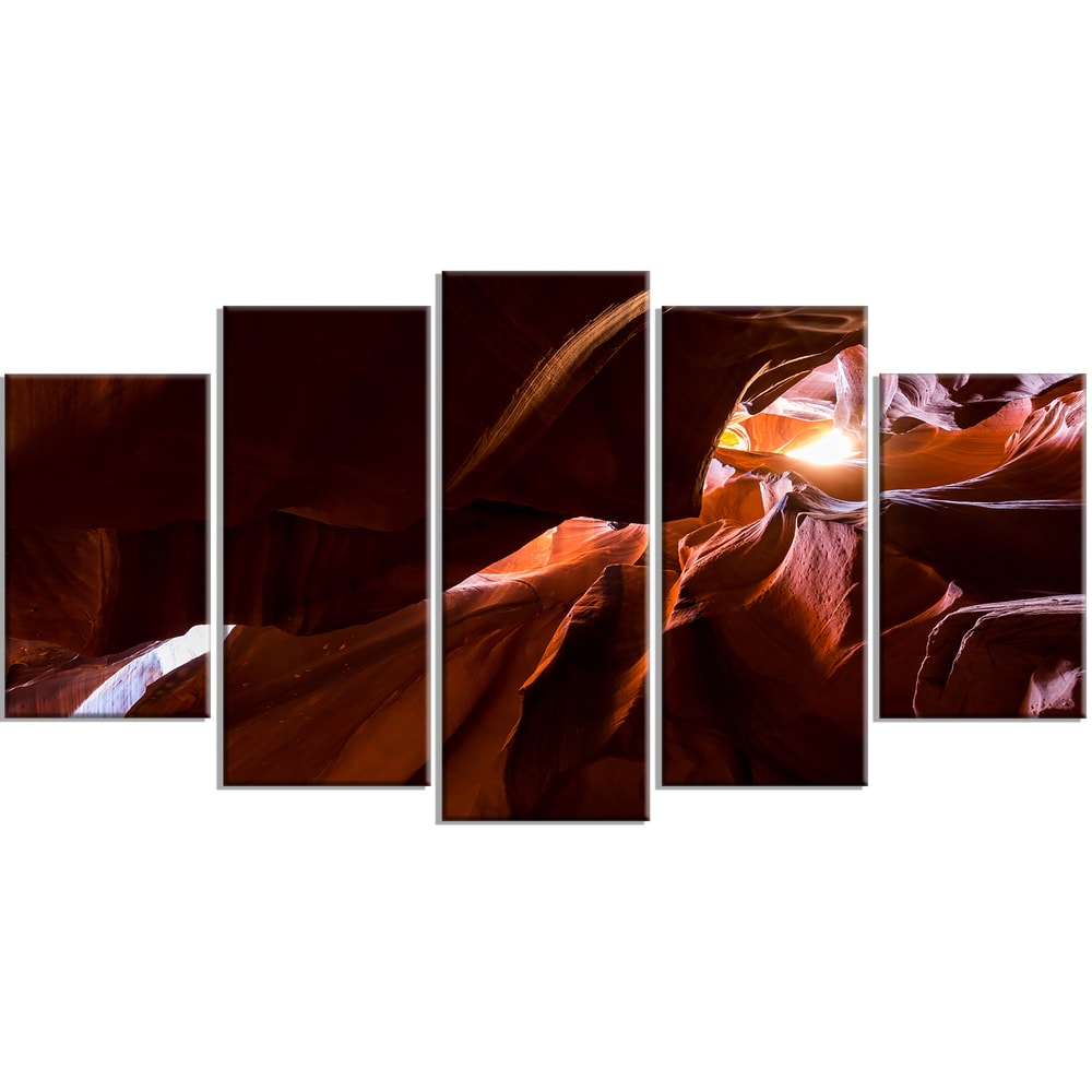 Brown 60 in. wide x 28 in. high Canvas Art Print L525