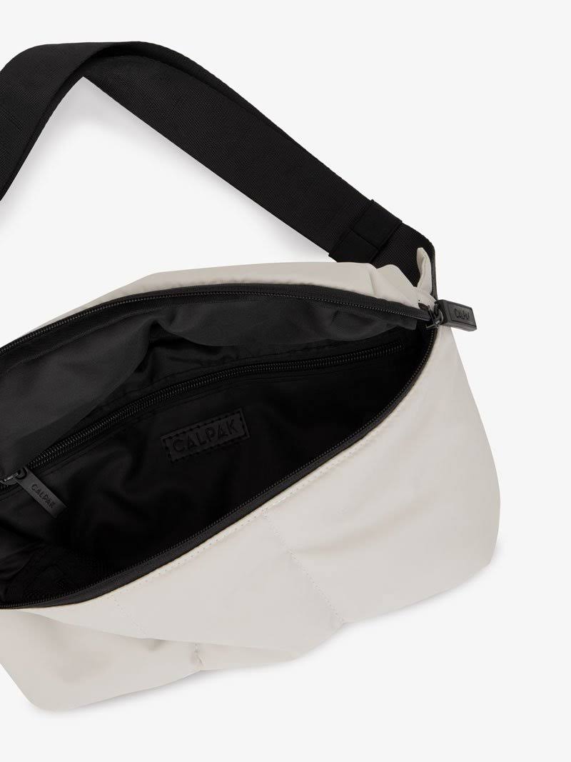 Metallic Silver Belt Bag L89052