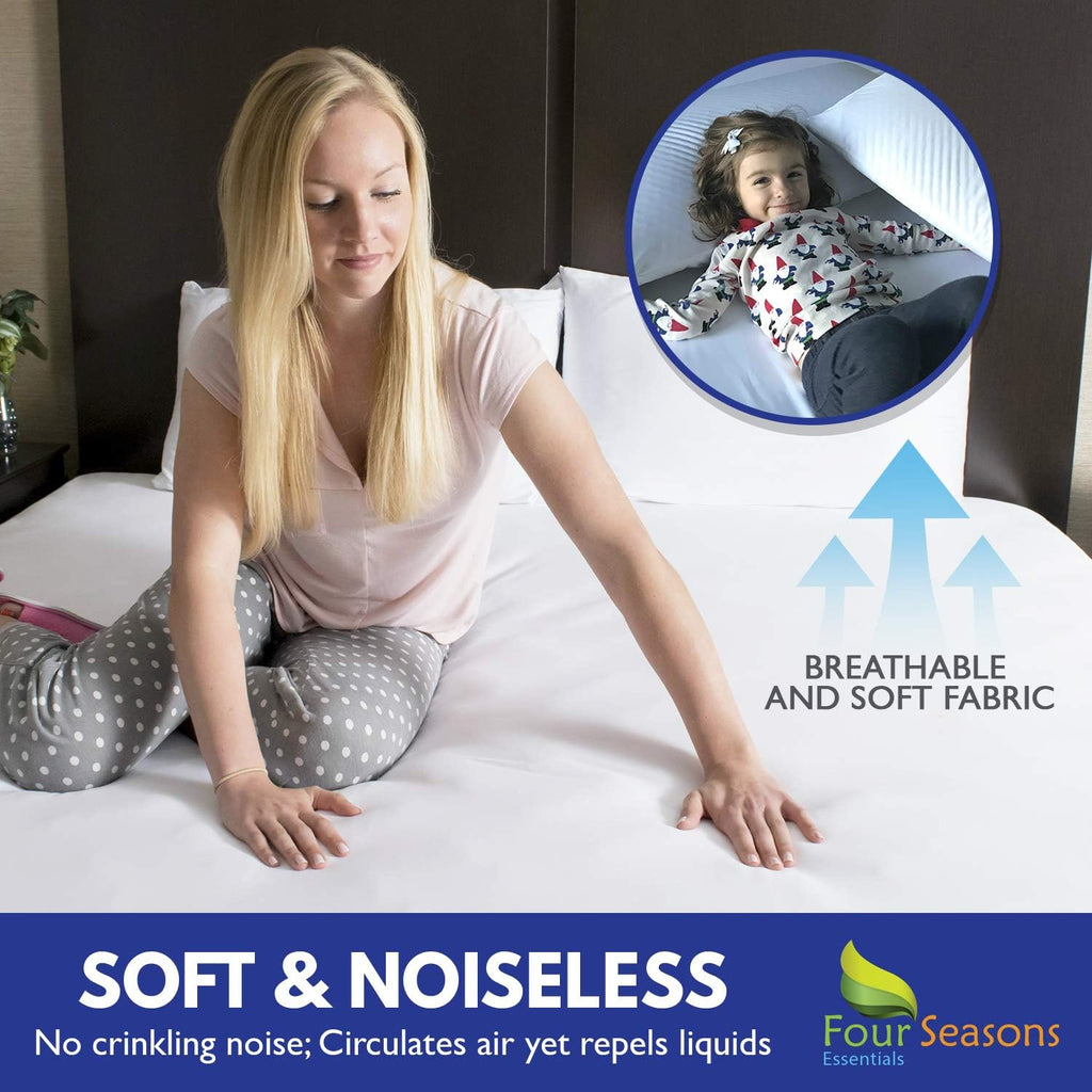 Waterproof Zippered Mattress Protector Bed Cover N175