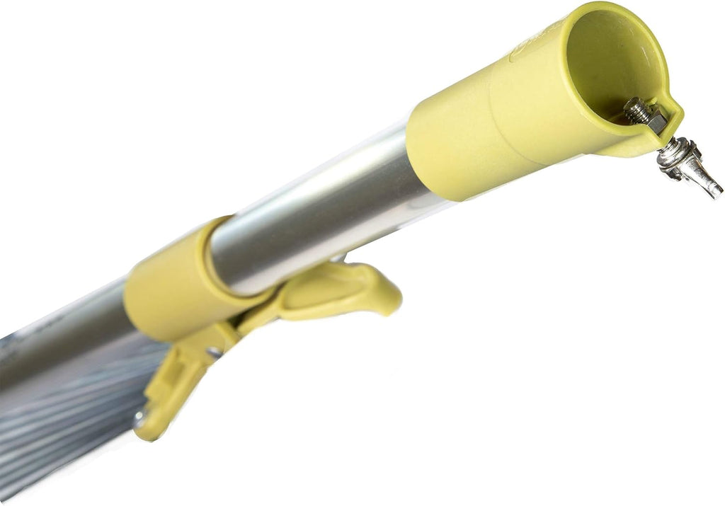 6 to 24 foot Telescopic Roof and Yard Rake Extension Pole V436