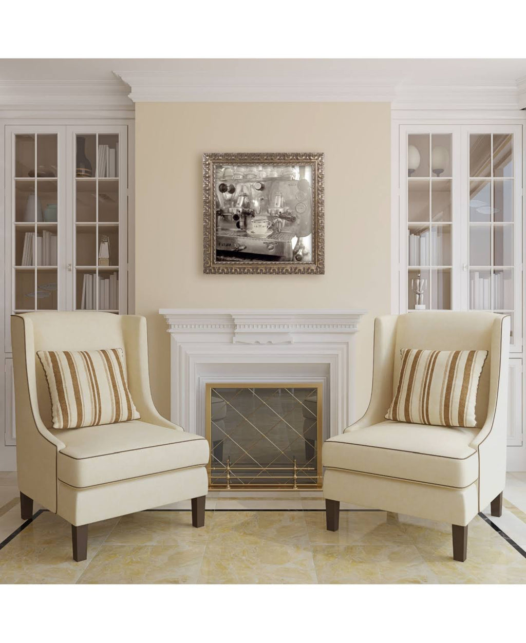 Ornate Framed Art J594852