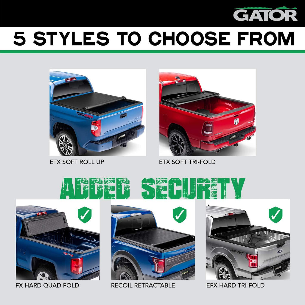 Hard Tri-Fold Truck Bed Tonneau Cover P5276