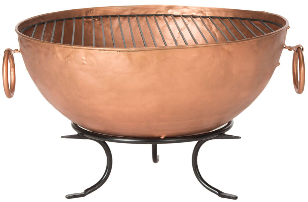 Copper Black Fire Pit K1038