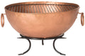 Copper Black Fire Pit K1038