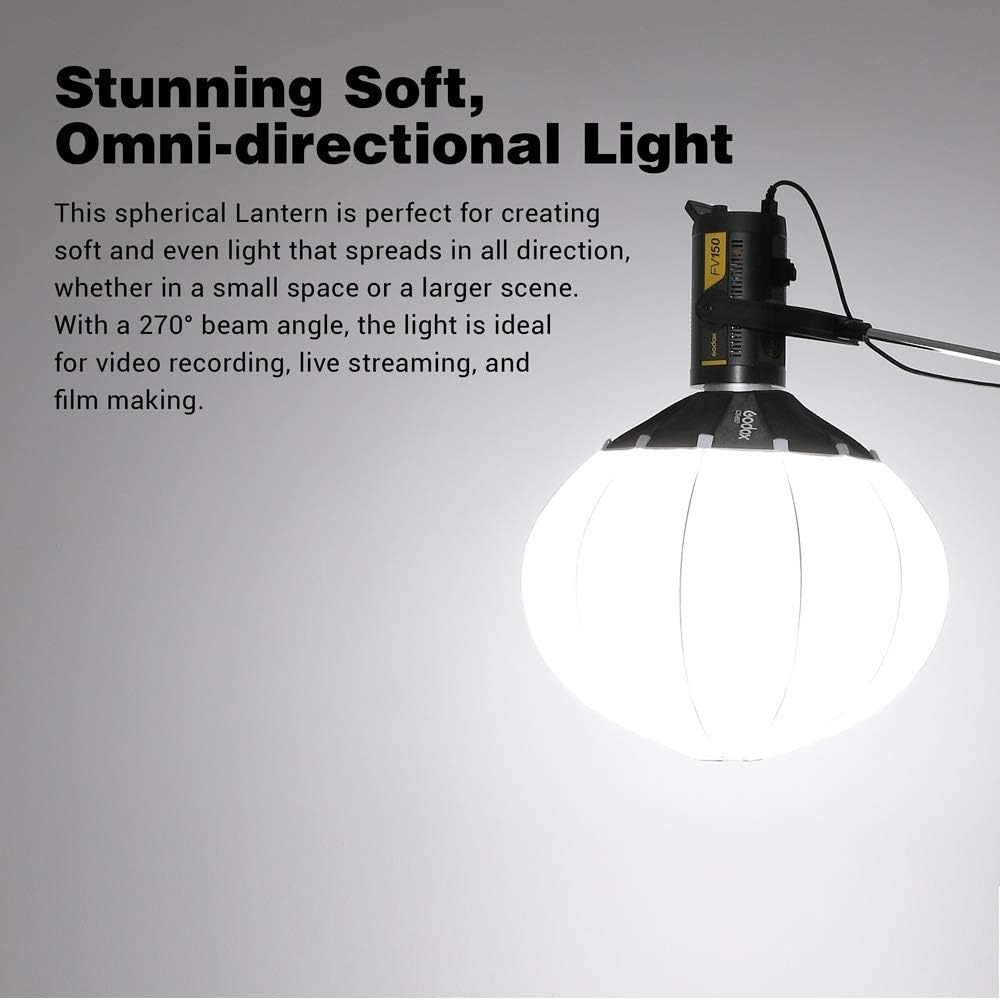 Lantern Softbox 33.5inch/85cm Soft Lighting Modifier Y7822