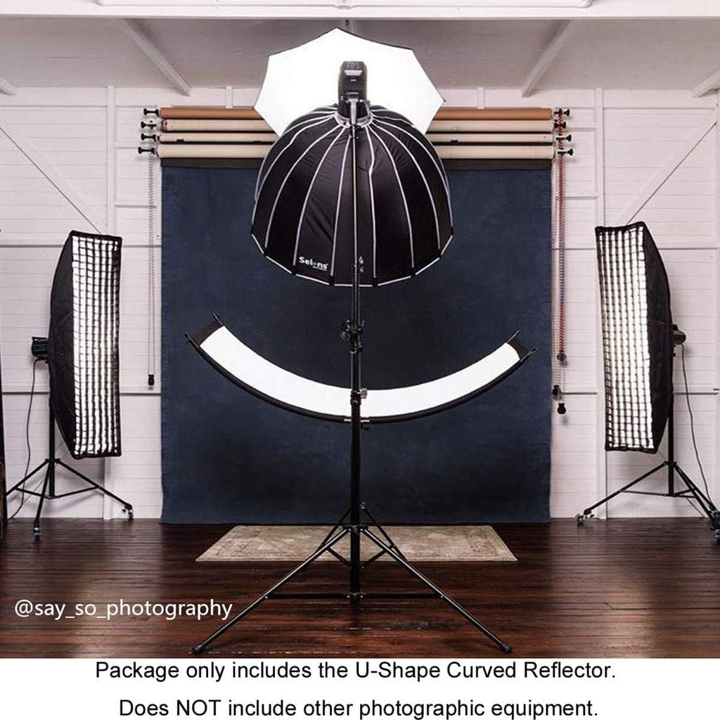 24x70 inches Photography Lighting Reflector with Carry Bag Y285716