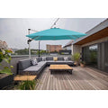 Pacific Blue Offset Patio Cantilever Umbrella M38181