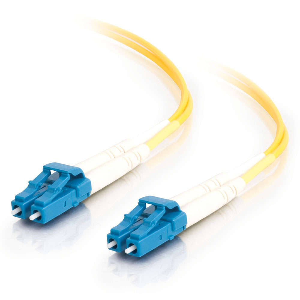 5M LC-LC OS1 Duplex Single-mode PVC Fiber Optic Cable V589577