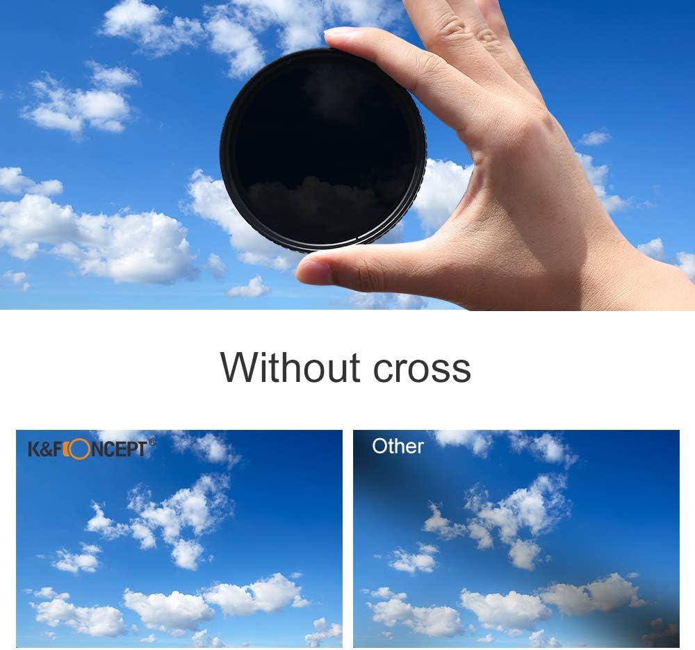 72mm Variable ND Filter ND8-ND128 (3-7 Stop) W5034