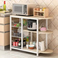 Brown/White Baker's Rack K32521