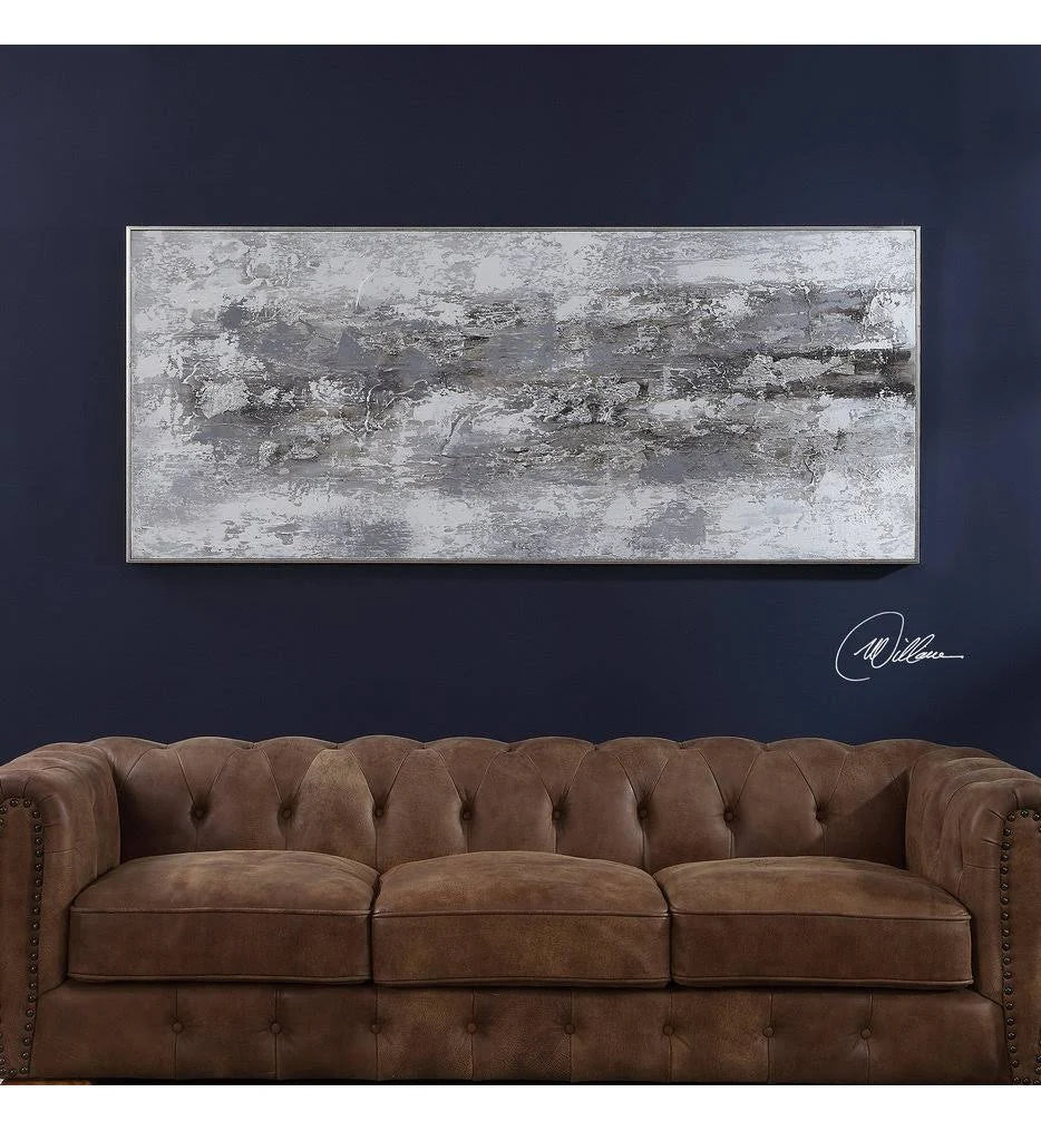 Weathered Stone Hand Painted Canvas O26320