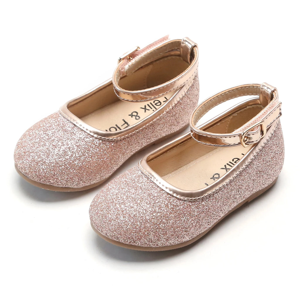 Pink Mary Jane Ballet Flats Dress Shoes Size 7 Toddler N122734